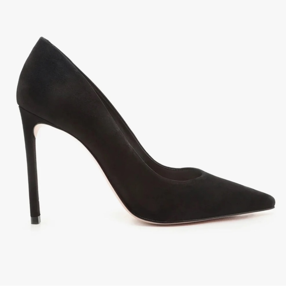SCHUTZ Suede Lou Pump, Size 7 W/ box & bag